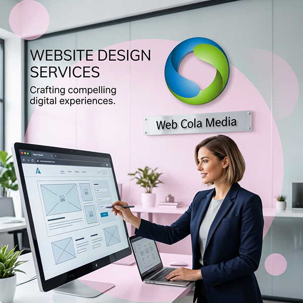 Woman sitting in her home with her laptop open while looking at her mobile phone